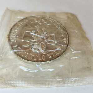 1968 メキシコオリンピック 25ペソ 銀貨 記念硬貨 メキシコ 外国コインの画像5