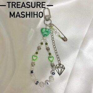 ビーズキーホルダー　TREASURE MASHIHO　マシホ