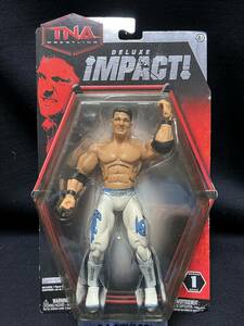 JAKKS：TNA DELUXE IMPACT Series 1 A.J.スタイルズ（未開封品）