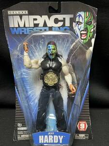 JAKKS：TNA DELUXE IMPACT Series 9 ジェフ・ハーディw/ベルト （未開封品）