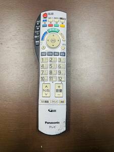 E-5【動作確認済み】Panasonic テレビリモコン N2QAYB00201
