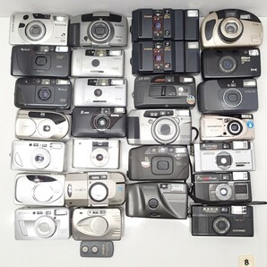 M8C 大量 ３７個 ポケット コンパクト インスタント フィルム カメラ オリンパス ニコン キャノン フジフィルム コニカ 等 ジャンクの画像3