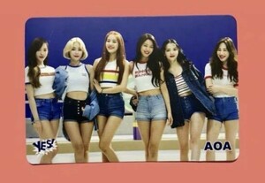 AOA 香港公式yesカード 42 トレカ