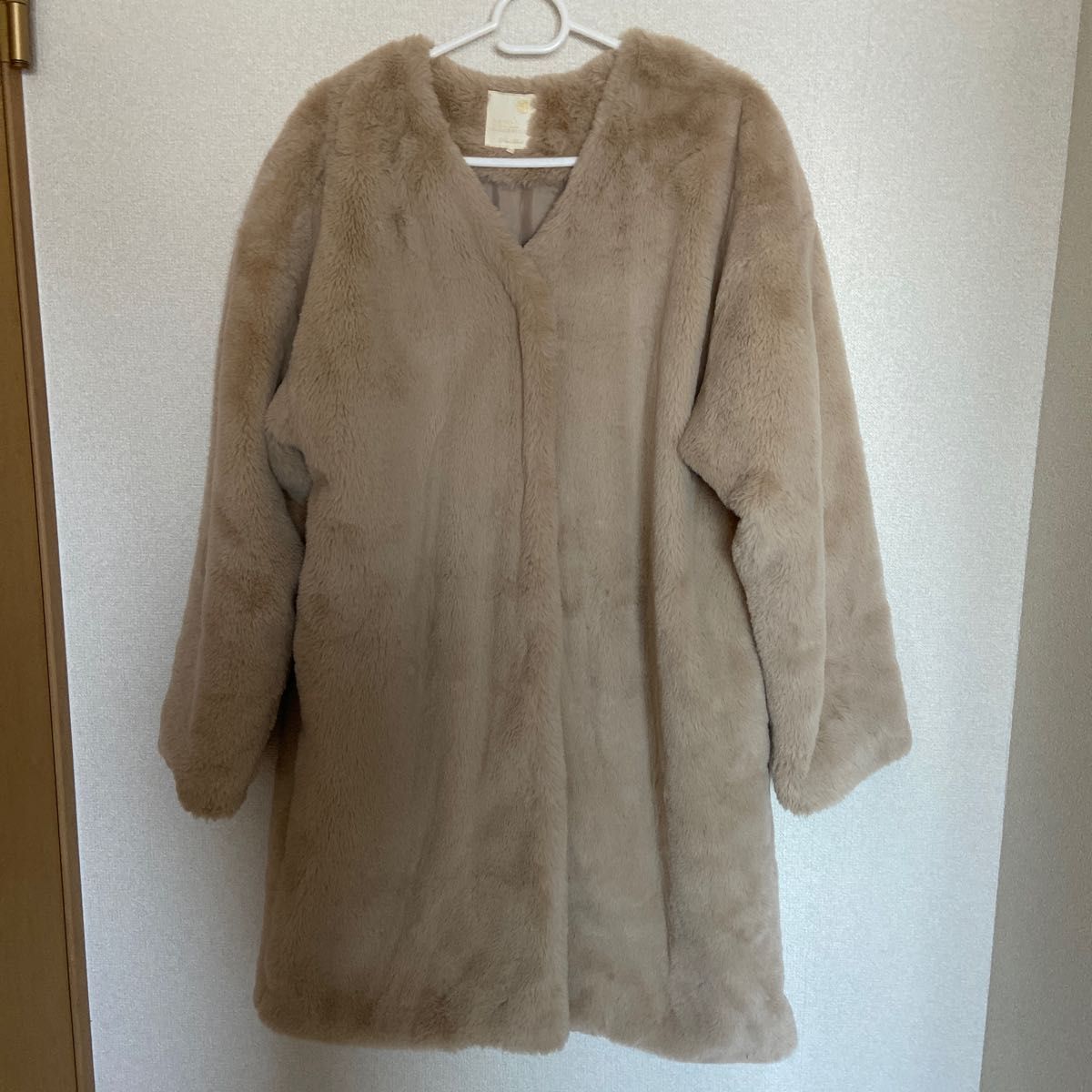 ドルチェ&ガッバーナ ボーダー バイカラー フェイクファー ロング