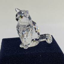 箱入り　SWAROVSKI スワロフスキー ネコ　ねこ　猫　イヌ？　no.35_画像1