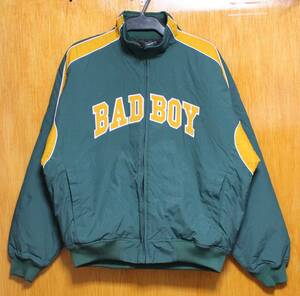 SALE！BAD BOY♪80 (L)123128 中綿入スポーツ ジャケット 訳あり 