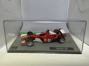 1/43 ディアゴスチーニ 週刊F1マシンコレクション フェラーリ F2004 ルーベンス・バリチェロ