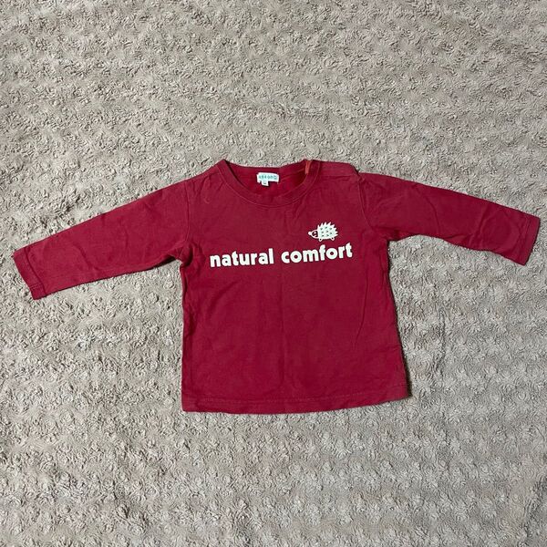 長袖Tシャツ3can4on 90センチ