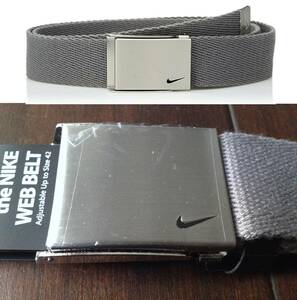 [ решенный USA]NIKE GOLF * Nike @ полная распродажа [NIKE] Logo входить Golf web ремень [Nike Men's Logo Web Golf Belt] CHR @ ремень cut * длина настройка 