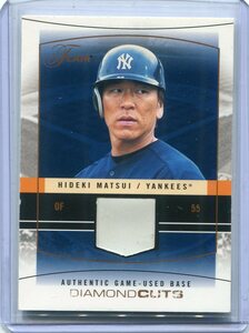 2004 Flair Diamond Cuts Copper DC-HMHideki Matsui 松井秀喜 ゲームユーズドベースカード 75枚限定