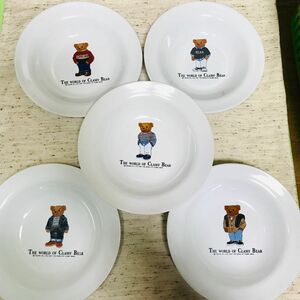 The world of classy bear 食器 プレート皿　5枚　お皿 