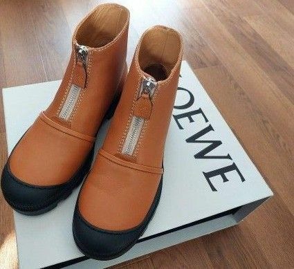 新品未使用品 ロエベ ショートブーツ LOEWE