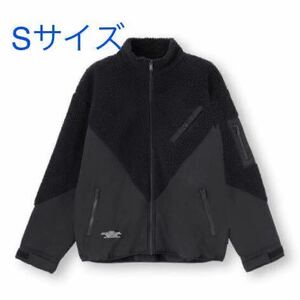 GU アンダーカバー ボアフリースブルゾン 長袖 UNDERCOVER Sサイズ ブラック