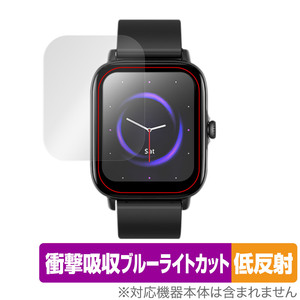 Semiro スマートウォッチ L17 保護 フィルム OverLay Absorber 低反射 for Semiro smart watch L17 衝撃吸収 反射防止 ブルーライトカット