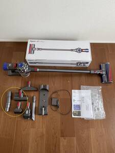 箱付き 付属品一部新品 Dyson V8 Fluffy+ SV10 FF COM ダイソン コードレス 正規店購入 切手 ハガキ可能