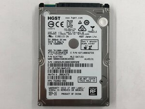 HGST 2.5インチ 9.5mm 1000GB HDD 7200rpm 7K1000-1000 動作確認済, 健康状態正常,フォーマット済 複数あります 写真は見本です 同梱可