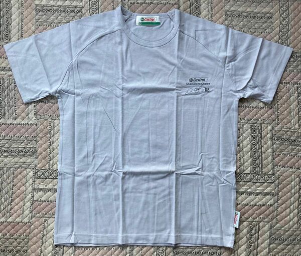 値下）カストロール　Tシャツ新品　未使用　非売品サイズ:フリー色:グレー　デビット　ベッカム