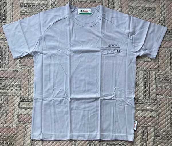 値下)カストロール Tシャツ新品 未使用 非売品サイズ:フリー色:グレー デビット ベッカム