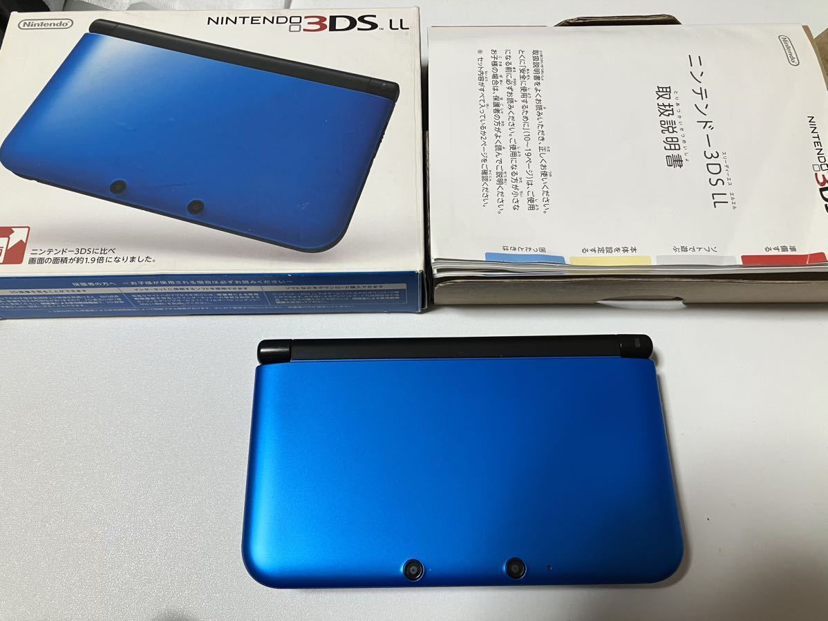 任天堂 ニンテンドー3DS LL ブルー×ブラック オークション比較 - 価格.com