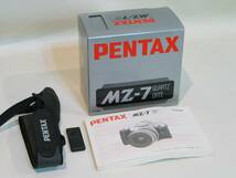 #即決！　PENTAX　MZ-7　外観新同極上　リモコン・取説・元箱付　#2209662_画像4