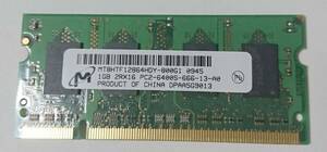micron MT8HTF12864HDY-800G1 1GB (PC2-6400 DDR2 800) #2