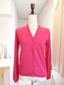 LAPIS BEAMS 40 size Cherry pink series thin cardigan 