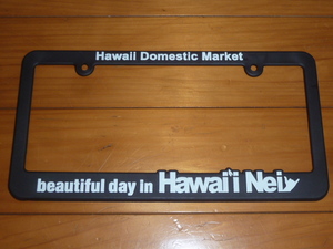 Hawaii Domestic Market HDM ナンバーフレーム ライセンスフレーム in4mation 808allday udown hilife illest fatlace usdm jdm ハワイ 1