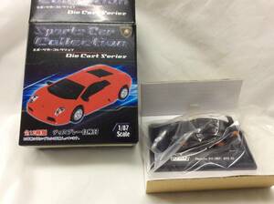  beautiful goods original box pedestal attaching WELLY 1/87 Porsche 911 997 GT3RS black black * orange supercar collection 