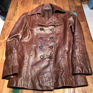  And A AND A leather jacket size 38