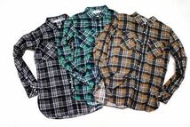 nonnative ノンネイティブ RANCHER SHIRT COTTON NEL CHECK チェック シャツ_画像1