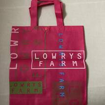 LOWRYS FARMローリーズファーム☆ショップ袋エコバッグ1枚 ピンク_画像2