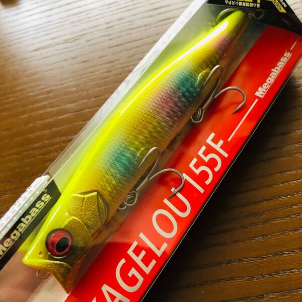 メガバス カゲロウ 155F GG イエローチャートバックキャンディ Megabass KAGELOU