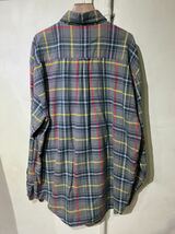 【即決】90s OLD GAP オールドギャップ B.D shirt ボタンダウン シャツ 長袖 グレー 90年代 古着 XL_画像3