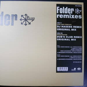 アナログ ● 邦盤～Folder Remixes レーベル:Rhythm Republic RR12-88066