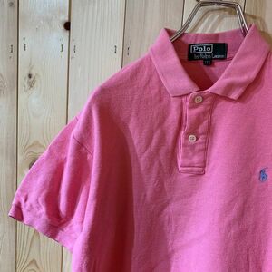 [KWT3068] POLO ポロシャツ キッズ ピンク 170 ポス