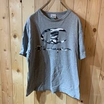 [KWT3070] チャンピオン 半袖Tシャツ メンズ グレー M ポス_画像2