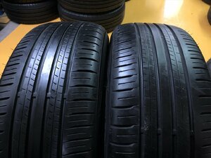 【中古タイヤ】215/50R18 DUNLOP ENASAVE EC300+ 7~8分山×2本 ヤリスクロスなど【福岡 店頭交換もOK】