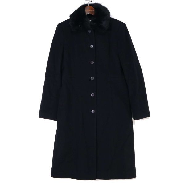 JILLSTUART ステンカラーウールロングコート 新品 大手通販サイト www