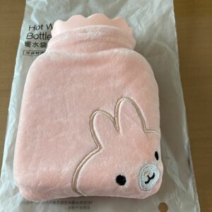 湯たんぽ　うさぎ　かわいい　ピンク　ホッカイロ