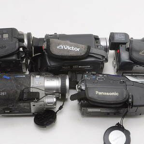 [CB30]ビデオカメラ大量まとめセット Canon Panasonic Victor SHARP HITACHI など miniDV ミニDV デジタルビデオカメラ ジャンクの画像6