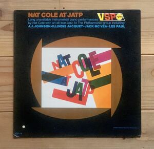 US盤 Nat King Cole And The Jazz At The Philharmonic All-Stars /Nat Cole At JATP J.J. Johnson Illinois Jacquet Jack McVea Les Paul