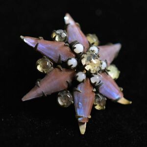  antique .. blue sa fillet. star. brooch genuine article guarantee 