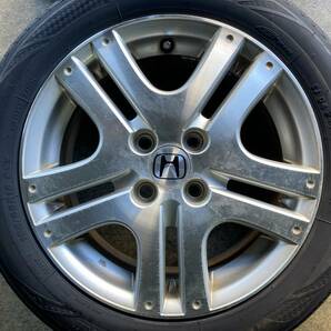 YT)中古アルミ・タイヤ ホンダ純正フィットRS(GD系) 15×6J+53 100/4H ブリヂストン レグノGR-XⅡ 185/55R15 4本の画像2