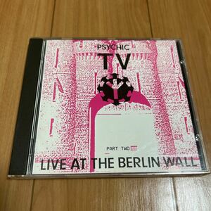 Psychic TV / Live at The Berlin Wall - Temple Records サイキックTV 石野卓球