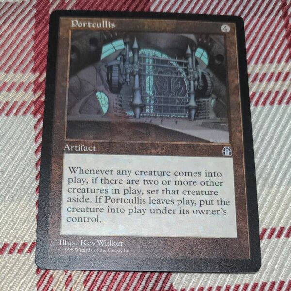 落とし格子　Portcullis　MTGマジックザギャザリング