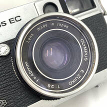 OLYMPUS オリンパス 35 EC レンジファインダー コンパクト フィルム カメラ レンズ 42mm f2.8 レトロ アンティーク ジャンク 937_画像2