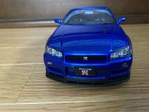 オートアート　1/18 日産スカイラインGTR R34_画像10