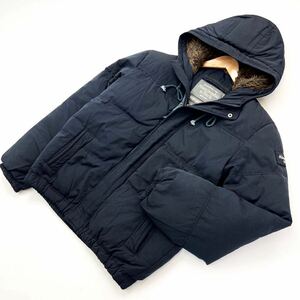 Abercrombie&Fitch KEMPSHALL JACKET 保温性抜群◎ ダウンジャケット ダウンパーカー 風合い ネイビー L アバクロンビー&フィッチ■S1004