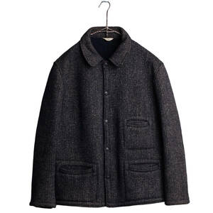 60s Browns Beach Wool Jacket　希少　ビッグサイズ　46　美品　ワークジャケット　ゴマ塩