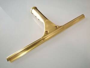  glass cleaning supplies ETTOREetoreettore brass squeegee 29cm MADE IN THE USA made 